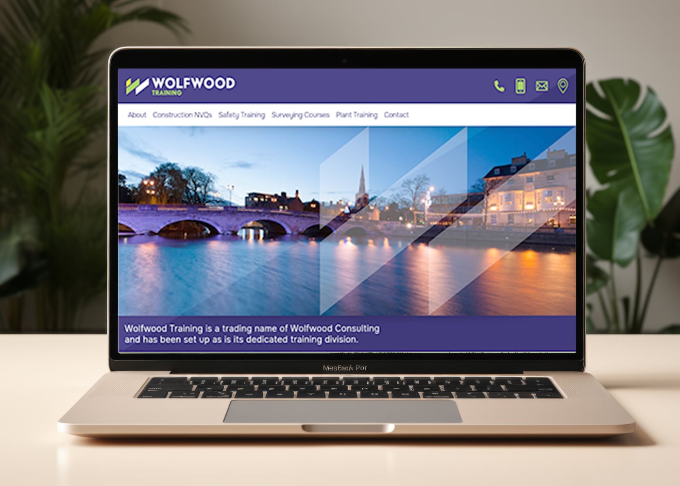 Wolfwood Training Branding and website development for Wolfwood Training - specialists in training courses for the construction industry.